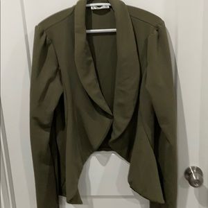 Olive blazer